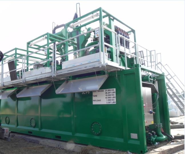 System recyklingu płuczki Normag 4000 L