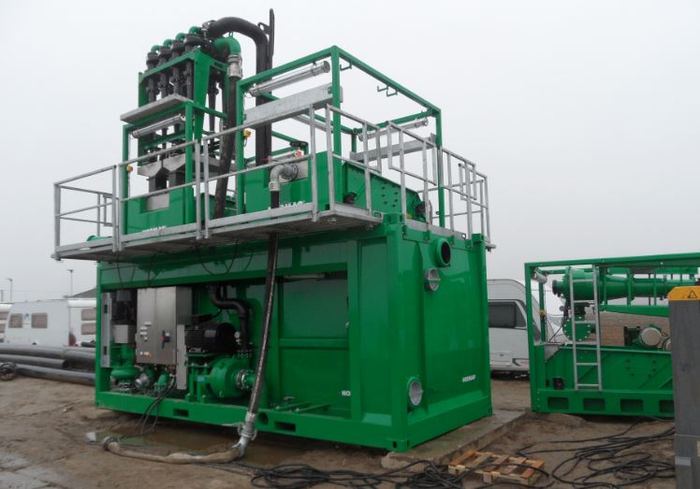 System recyklingu płuczki Normag 1000 L