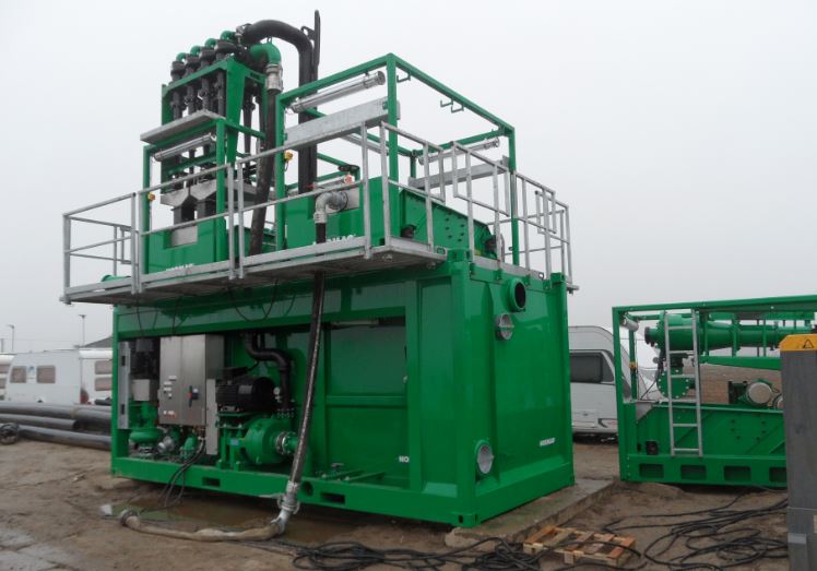 System recyklingu płuczki Normag 1000 L